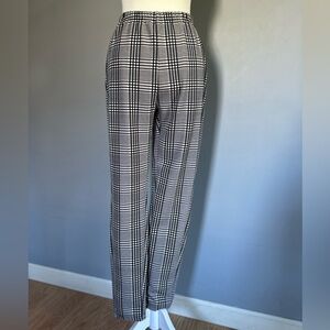 Monochrome Checkered Trousers